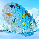 SafeStep Kids & Seniors Non-Slip Bath Mat with Massage Suction Cups