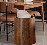 WoodStyle Swing Trash Bin with Swivel Lid – Modern Wooden Design, Hygienic & Durable