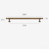 BrassElegance Luxury Antique Brass Handles – Kitchen, Cabinet & Drawer Pulls