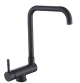 Foldable 360° Swivel Kitchen Faucet with Dual Spray Modes and Hot and Cold Mixer