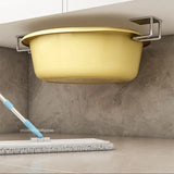 AquaDry Stainless Steel Sink Sponge Holder – Self Adhesive Drain Rack Organizer | Kitchen Wall Hook Storage | Space Saving Design