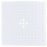SafeStep Anti-Slip Shower Mat 21×21 in – PVC Safety Mat with Suction Cups & Quick-Dry Drain Holes