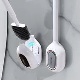 AromaBrush – Magnetic Scented Toilet Brush with Wall Mount (Silicone & Drill-Free)