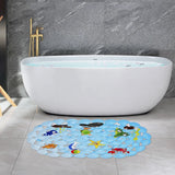 SafeStep Kids & Seniors Non-Slip Bath Mat with Massage Suction Cups
