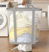 BreezeFold Collapsible Laundry Hamper – Breathable & Versatile Storage