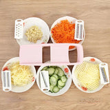 SlicePro – Multifunctional Vegetable & Fruit Slicer with Handle
