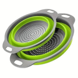 FlexiDrain – Collapsible Silicone Washing & Draining Basket