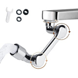 1080° Rotating Faucet Extender Universal – Dual Mode Sprayer Attachment | Flexible Robot Arm | Water Saving Upgrade