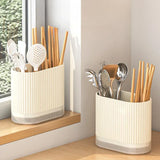 Organix – Multifunctional Cutlery Holder with Drain & Wall Mount (No Drilling Required)