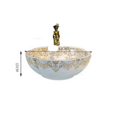 Aurora Hand-Painted Designer Vessel Sink