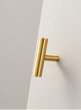 Nurlin T-Bar Brass Handle – Extra Long & Modern for Cabinets, Drawers & Refrigerators
