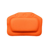SpaRelax Soft Bath Pillow – Comfortable Neck Support Pillow with Suction Cups