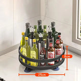 SpiceTurn Pro – 360° Rotating Spice Rack Organizer for Kitchen