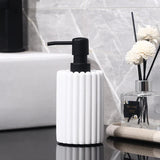 CeramiPure Studio Creative Ceramic Soap Dispenser – Elegant Bathroom Accessory for Home & Hotel