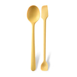 FlexiServe Silicone Rice Spoon Set – Heat-Resistant Kitchen Utensil | Non-Stick Safe | Easy-Clean Tableware