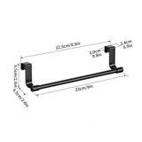 CabinHang – Stainless Steel Kitchen Towel Rack (No Drilling Required)