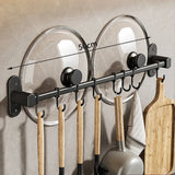 CookEase Kitchen Wall Rack – Multifunctional Organizer for Lids, Spatulas & Kitchen Utensils