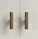 LineaBrass Antique Brass Linear T-Bar Cabinet & Drawer Handles – 5”
