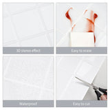 WallStyleX Self-Adhesive 3D Backsplash – Waterproof & Oil-Resistant Tile Stickers (9 x 9 in) for Kitchen & Bathroom