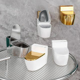 HomeGuard Wall-Mounted Ashtray – Creative Storage for Toilet & Bathroom
