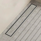 AeroDrain Stainless Steel Shower Floor Drain – Odor-Blocking Square Drain Cover in Brushed 304 Stainless Steel