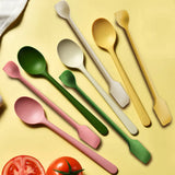 FlexiServe Silicone Rice Spoon Set – Heat-Resistant Kitchen Utensil | Non-Stick Safe | Easy-Clean Tableware