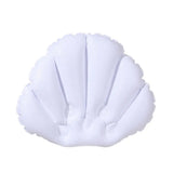 AquaLuxe Inflatable Spa Bath Pillow with Neck Support – Soft Terry Comfort with Suction Cups