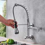 WaterSaver Premium Faucet Shut-Off Attachment – 360° Swivel Aerator with Stop Button