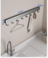 FoldiRack Wall-Mounted Folding Coat & Hat Rack – Space-Saving Organizer for Bathroom & Balcony