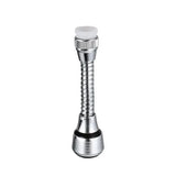 AquaFlex Steel – Stainless Steel Faucet Extension with 360° Rotation & Water-Saving Function