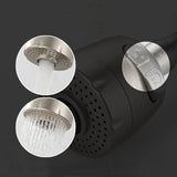 Wall Mounted Stainless Steel Kitchen Faucet with Flexible 360° Swivel Spout and Hot Cold Mixer