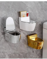 HomeGuard Wall-Mounted Ashtray – Creative Storage for Toilet & Bathroom
