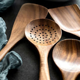 EcoWood – Luxury Wooden Cookware Set with Storage Bucket