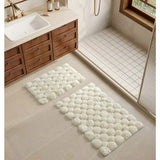 IvoraSoft 2-Piece Cotton Bath Mat Set – Soft Comfort for Your Bathroom