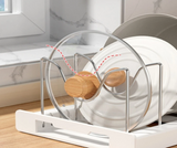 FlexiCook LidMaster – Foldable Kitchen Utensil & Pot Lid Organizer