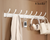 Luxe BlackHook Aluminium Wall Hooks – Clothes & Towel Rack for Bathroom and Kitchen