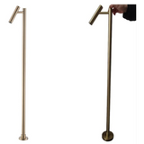 ORVIA Luxury Floor-Mounted Faucet – Tall Designer Bathroom Faucet, Brass, Hot & Cold, Single Handle