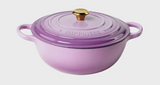 ChefMax 5-Quart Enameled Cast Iron Dutch Oven – Induction-Ready, Non-Stick, Multi-Purpose Cooking Pot (Black / Red)