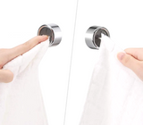 GripDot – Self-Adhesive Towel Holder, Round Wall Mount – No Drilling Required
