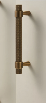 Nurlin Solid Brass T-Bar Handle – Art Deco Retro Furniture Pull, Antique Industrial Style