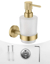 Brushed Rose Gold Bathroom Hardware Set – Wall Mounted Stainless Steel Accessories | Luxury Modern Décor | Durable Metal Finish