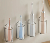 FlexMount Electric Toothbrush Holder – Space-Saving, No-Drill Wall Mount for Modern Bathrooms