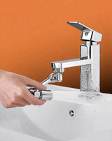 FlexFlow 1080° Swivel Faucet Extender – Water-Saving Multi-Angle Tap Nozzle for Kitchen & Bathroom