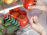 FridgeMaster – Transparent Kitchen Storage Box for Fruits, Vegetables & Eggs