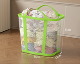 BreezeFold Collapsible Laundry Hamper – Breathable & Versatile Storage
