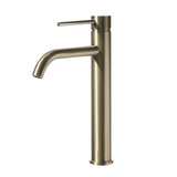 Aurelia Luxury Bathroom Faucet – Brushed Rose Gold | Tall Design with Hot & Cold Water Control