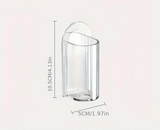 StickMount Toothbrush Holder – Wall-Mounted Organizer for Electric & Manual Toothbrushes | Drill-Free &Space-Saving