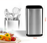 ChefPro – Luxury Stainless Steel Universal Knife Block with Antibacterial Protection