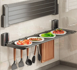 FlexiRack – Foldable Spice Rack with Hooks