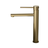 Aurelia Luxury Bathroom Faucet – Brushed Rose Gold | Tall Design with Hot & Cold Water Control